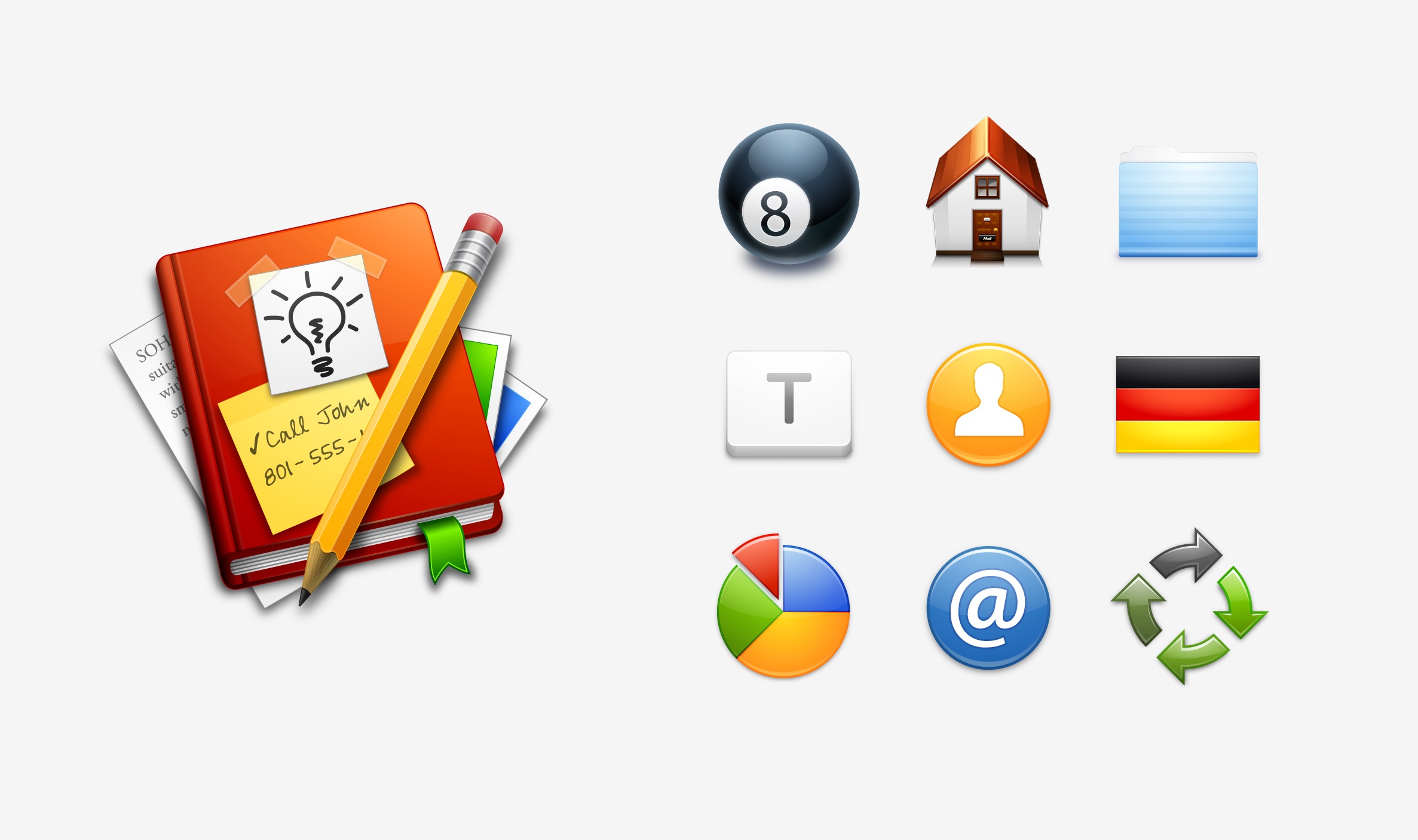 SOHO Notes Icons
